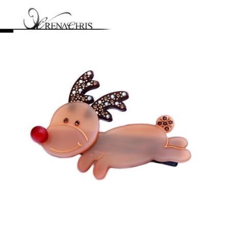 Christmas -x-mas- Rudolf S hair clamp -clip-